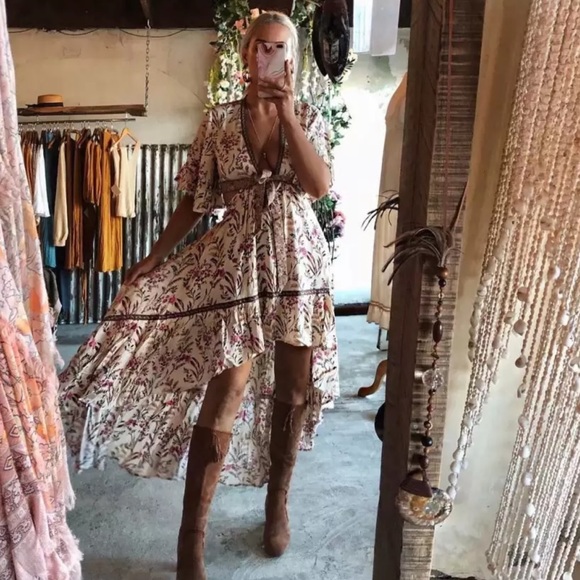 Boho Floral Dress - Picture 2 of 16